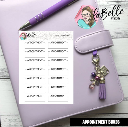 APPOINTMENT BOXES