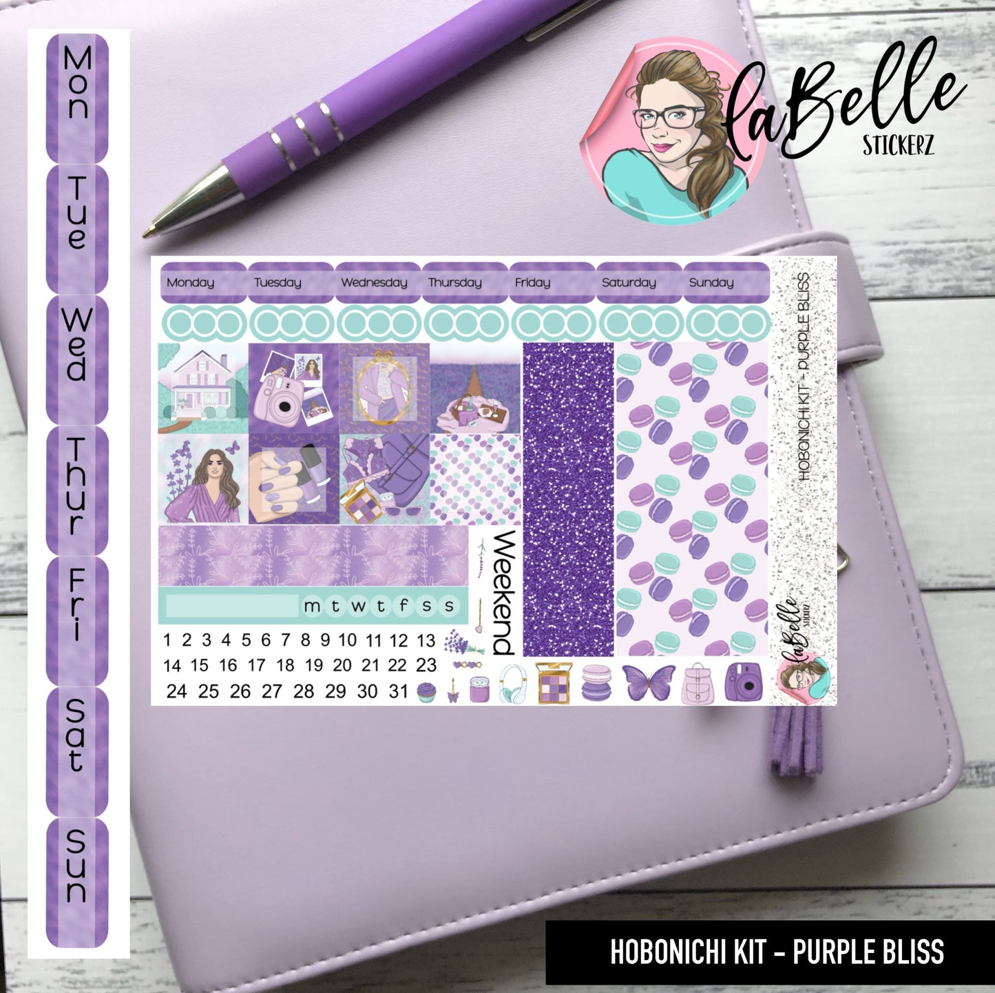 HOBONICHI KIT - PURPLE BLISS