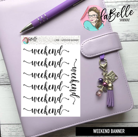 WEEKEND BANNER -SCRIPT