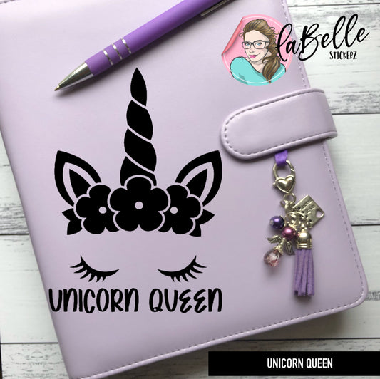 DECAL - UNICORN QUEEN