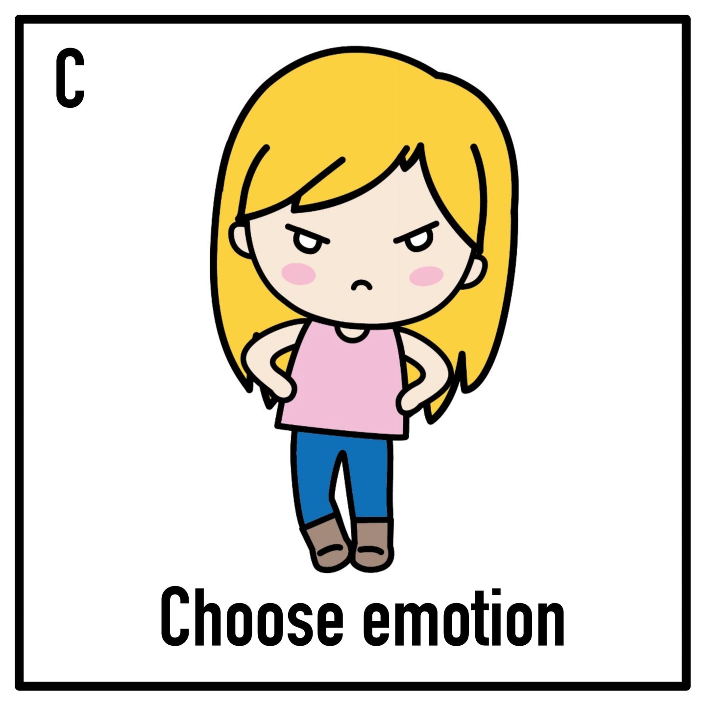 CHIBI GIRL EMOTIONS