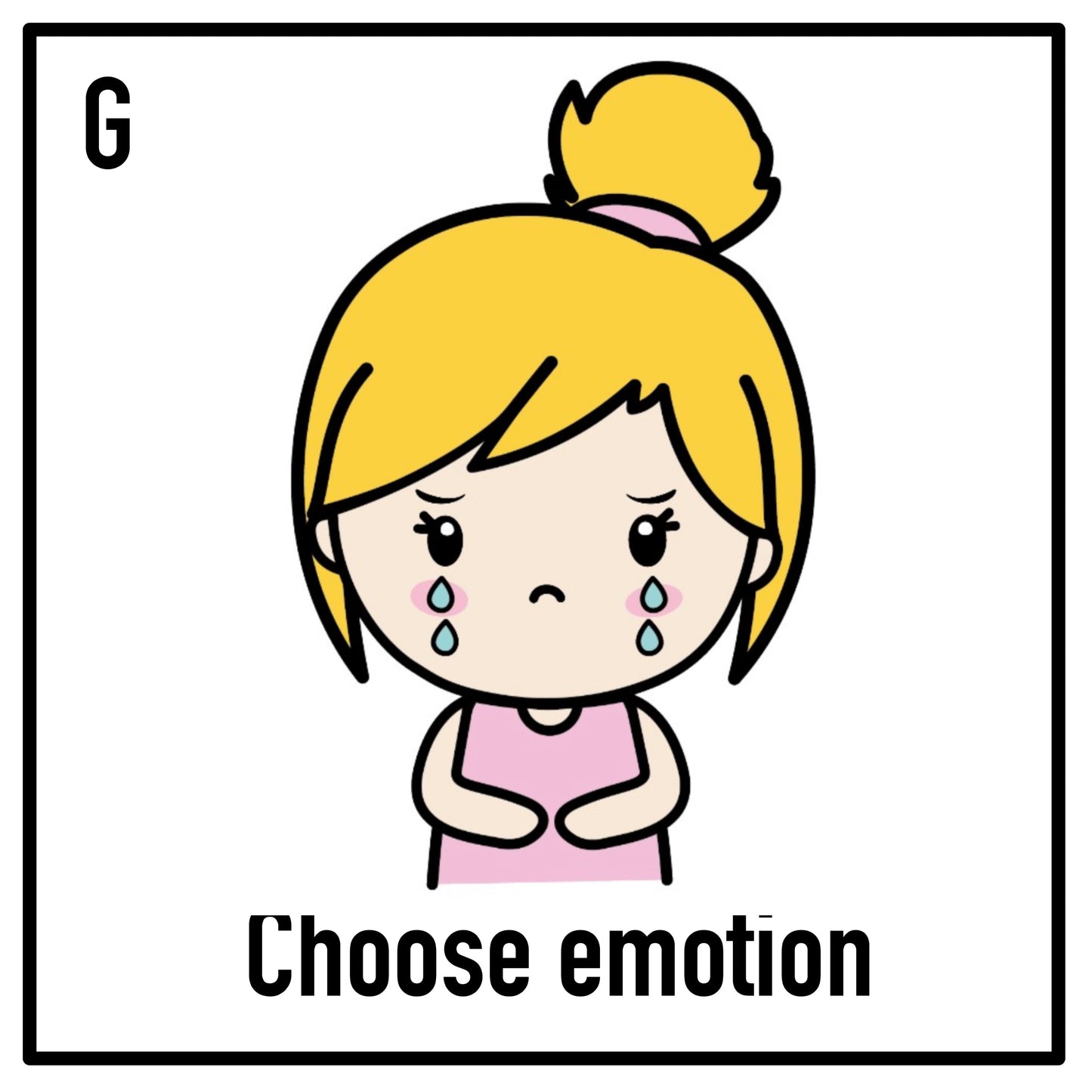 CHIBI GIRL EMOTIONS