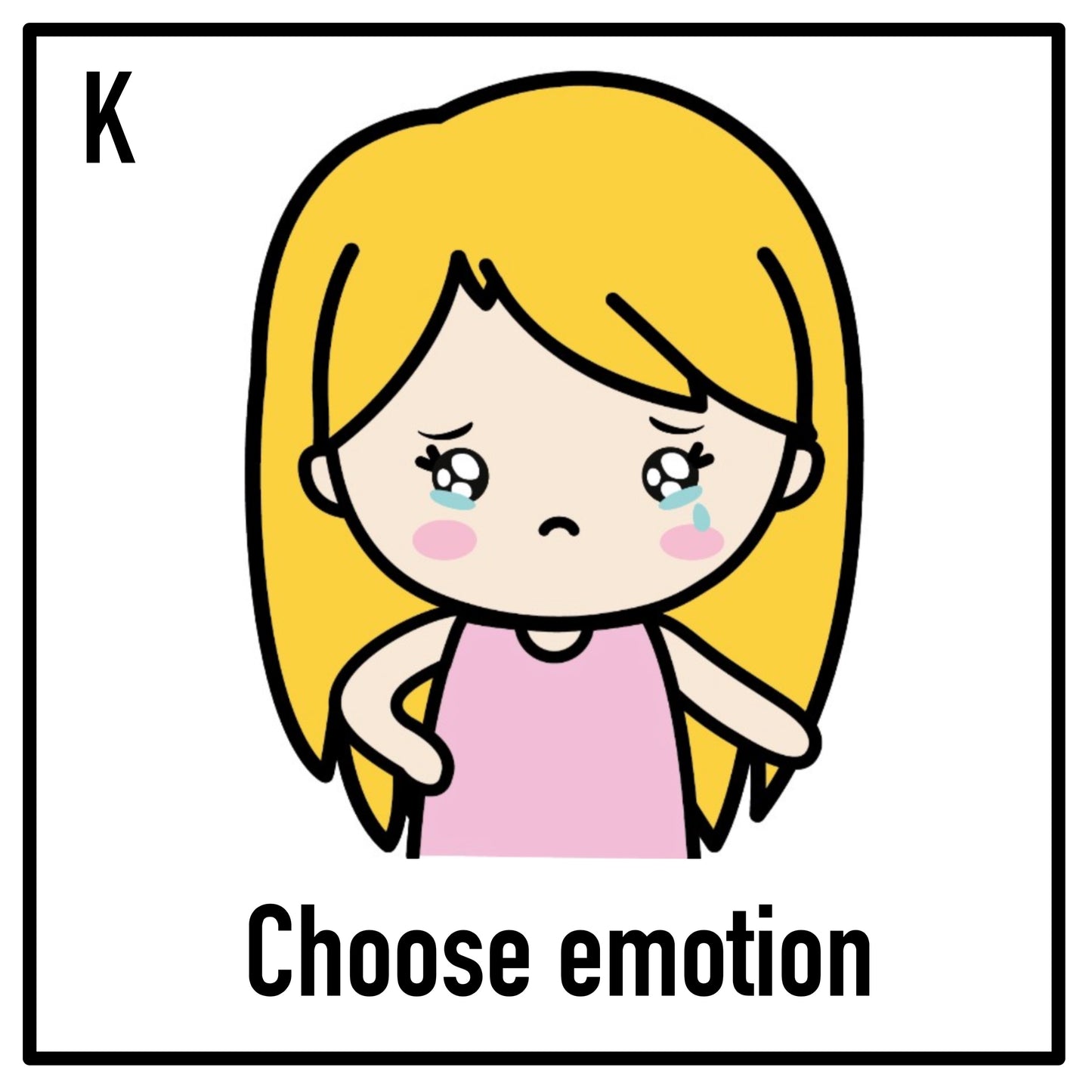 CHIBI GIRL EMOTIONS