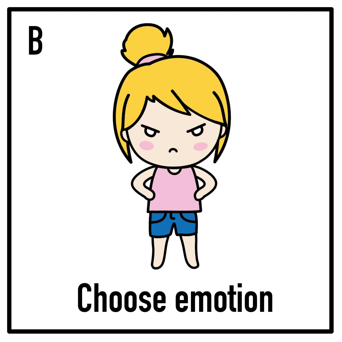 CHIBI GIRL EMOTIONS